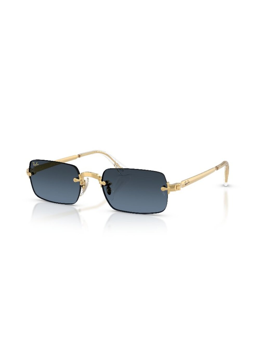 New Ray-Ban Unisex Sunglasses Gold Metal Frame Ray Ban RB3928 001 S2 54